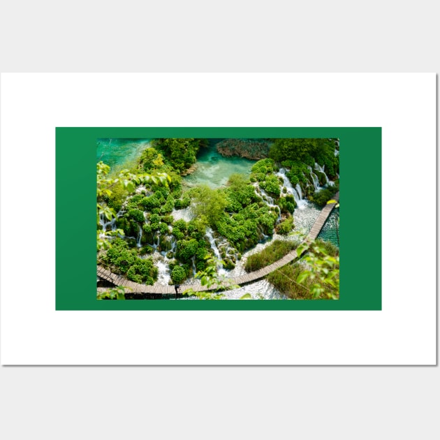 Plitvice Lakes National Reserve, Croatia. Wall Art by brians101